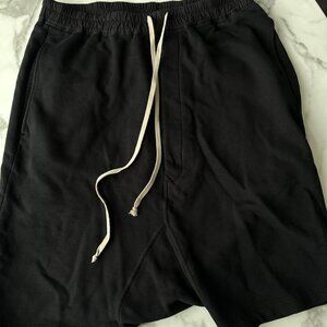 Rick Owens PODS Shorts Cotton Black - Mens - Medium